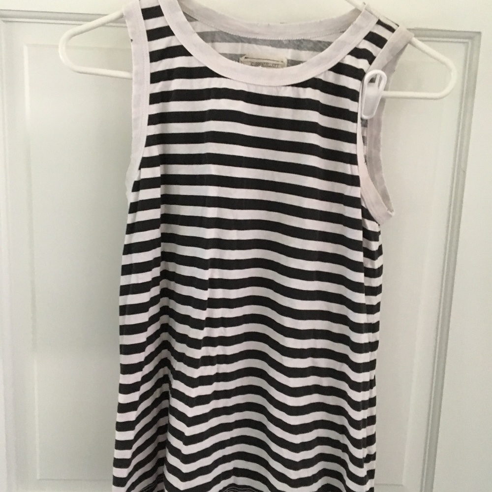 Current Elliot Stripe Tank Top Sz 1